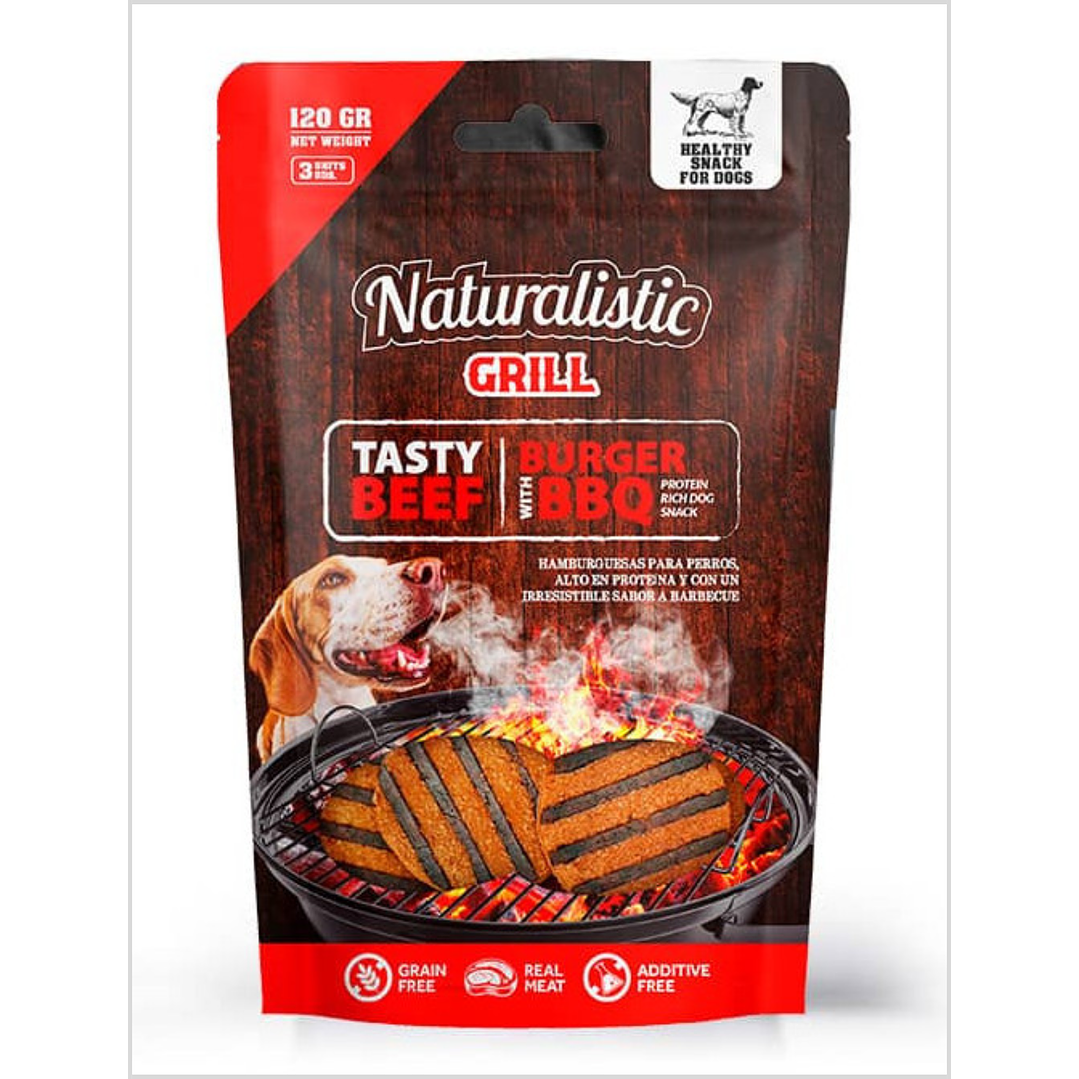 Naturalistic Grill Tasty Beef Burger BBQ 120 g 1