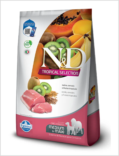 N&D Tropical Canine Adult Medium & Maxi Cerdo