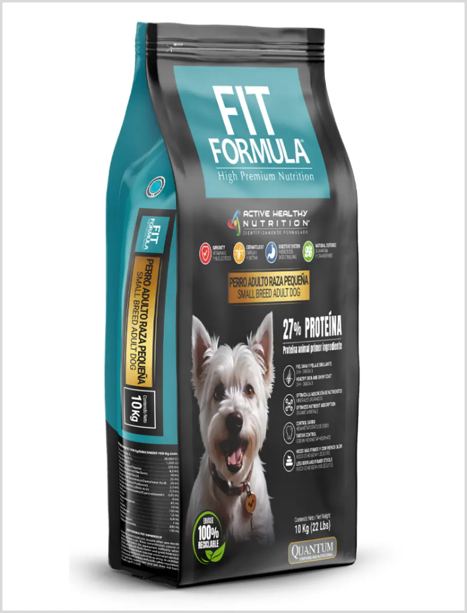 FIT Formula Adulto Raza Pequeña 10 Kg 1