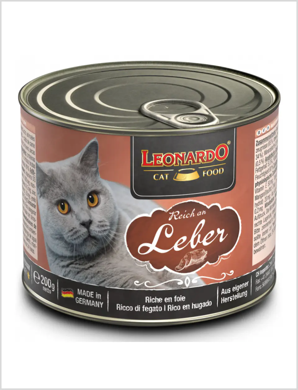 Leonardo Lata Higado 200 g 1