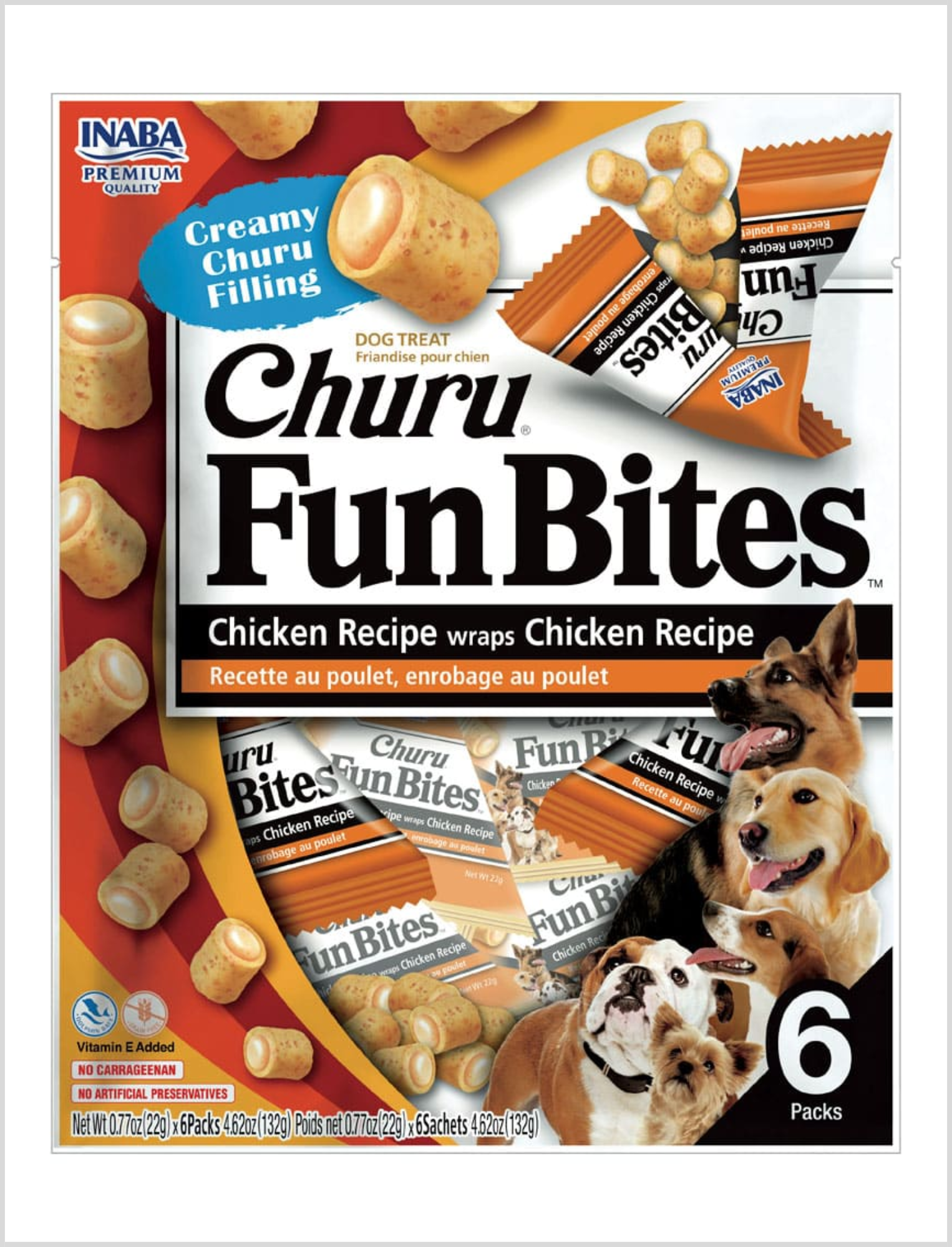 Churu Fun Bites Pollo para Perro