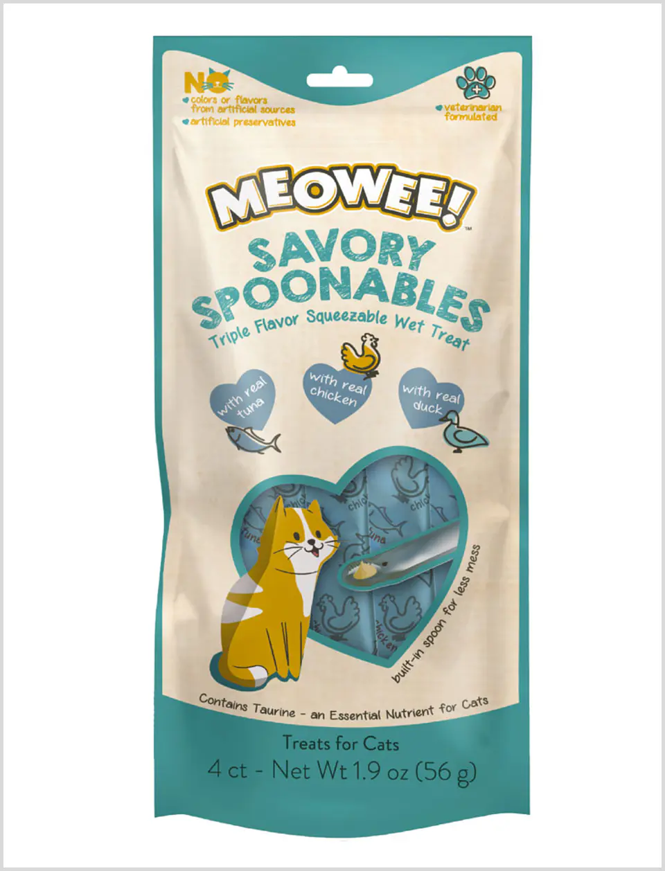 Meowee Spoon Atún Pollo Pato 1