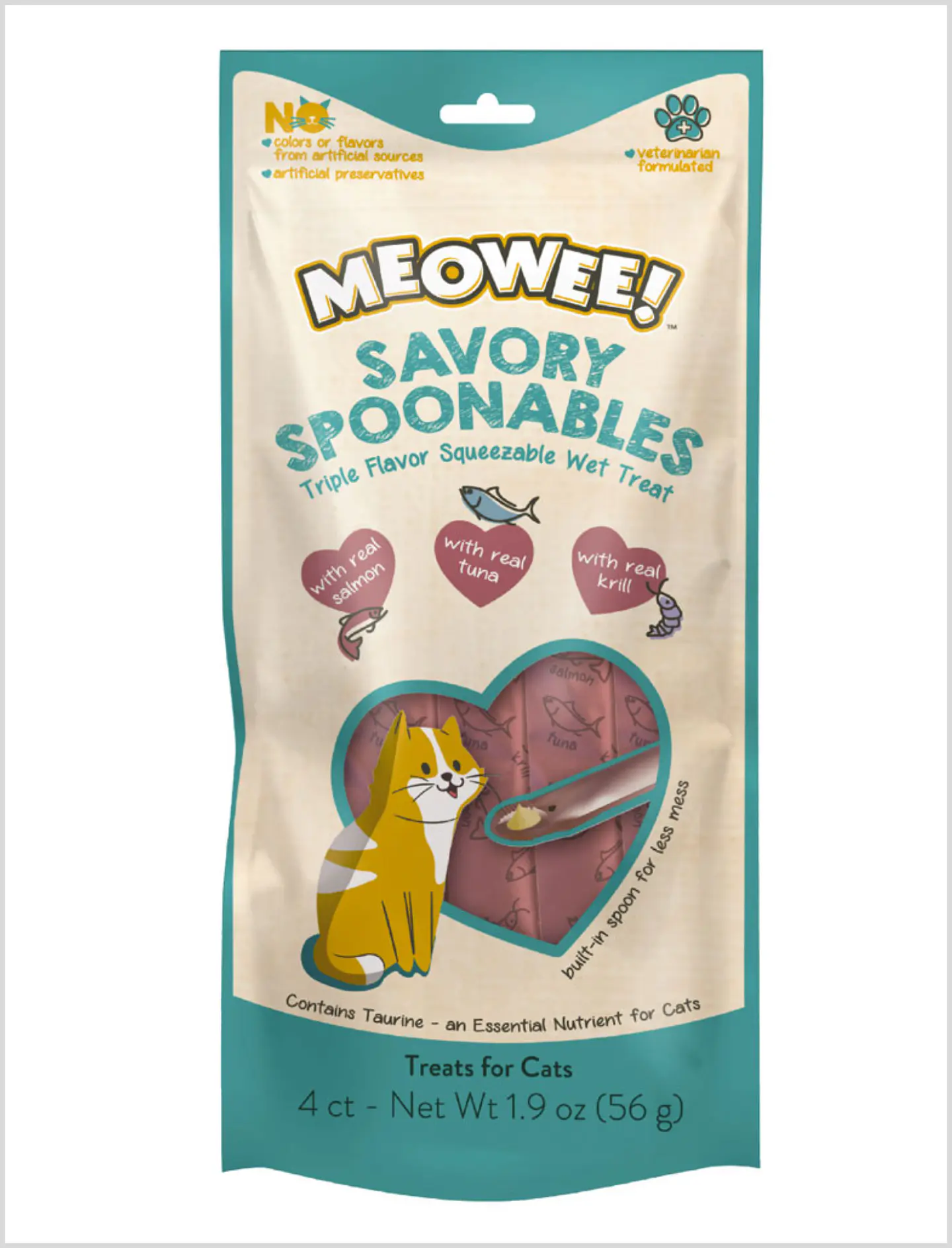 Meowee Spoon Salmon Atún Camarón 1