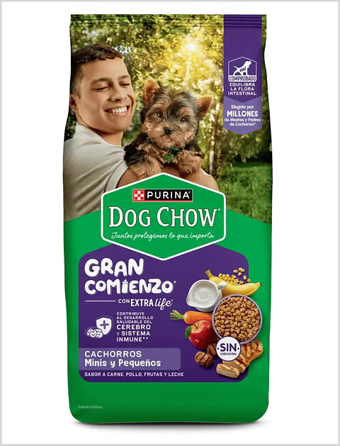 Dog Chow Cachorro Raza Mini y Pequeña 19,5 Kg