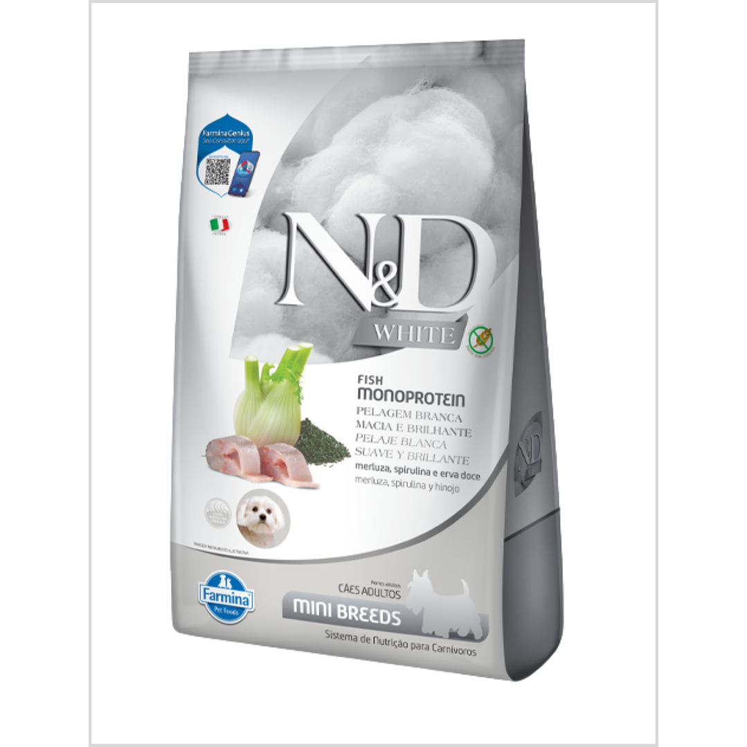 N&D White Perro Adulto Raza Pequeña - 2 Kg 1