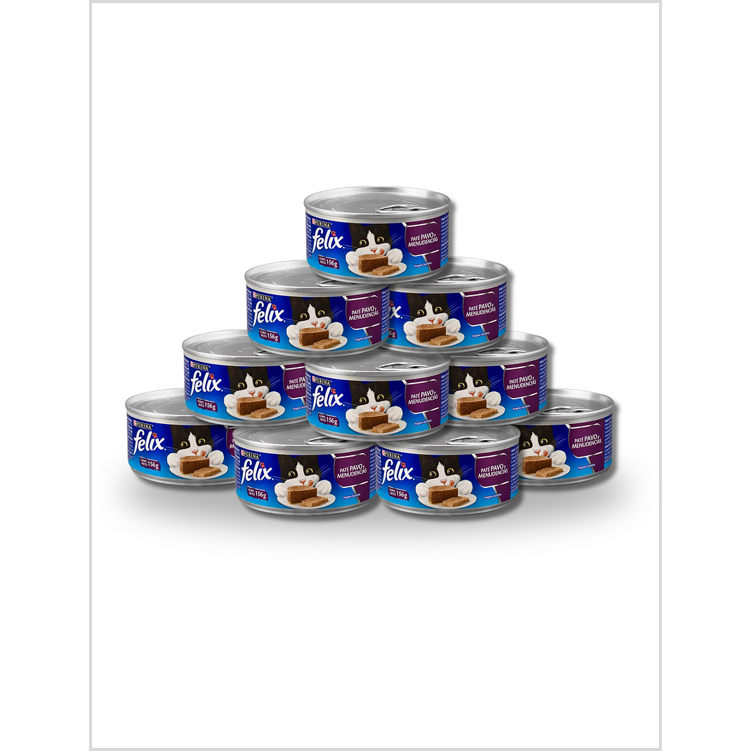 Felix Pate Pavo 156 g - Pack x24 1