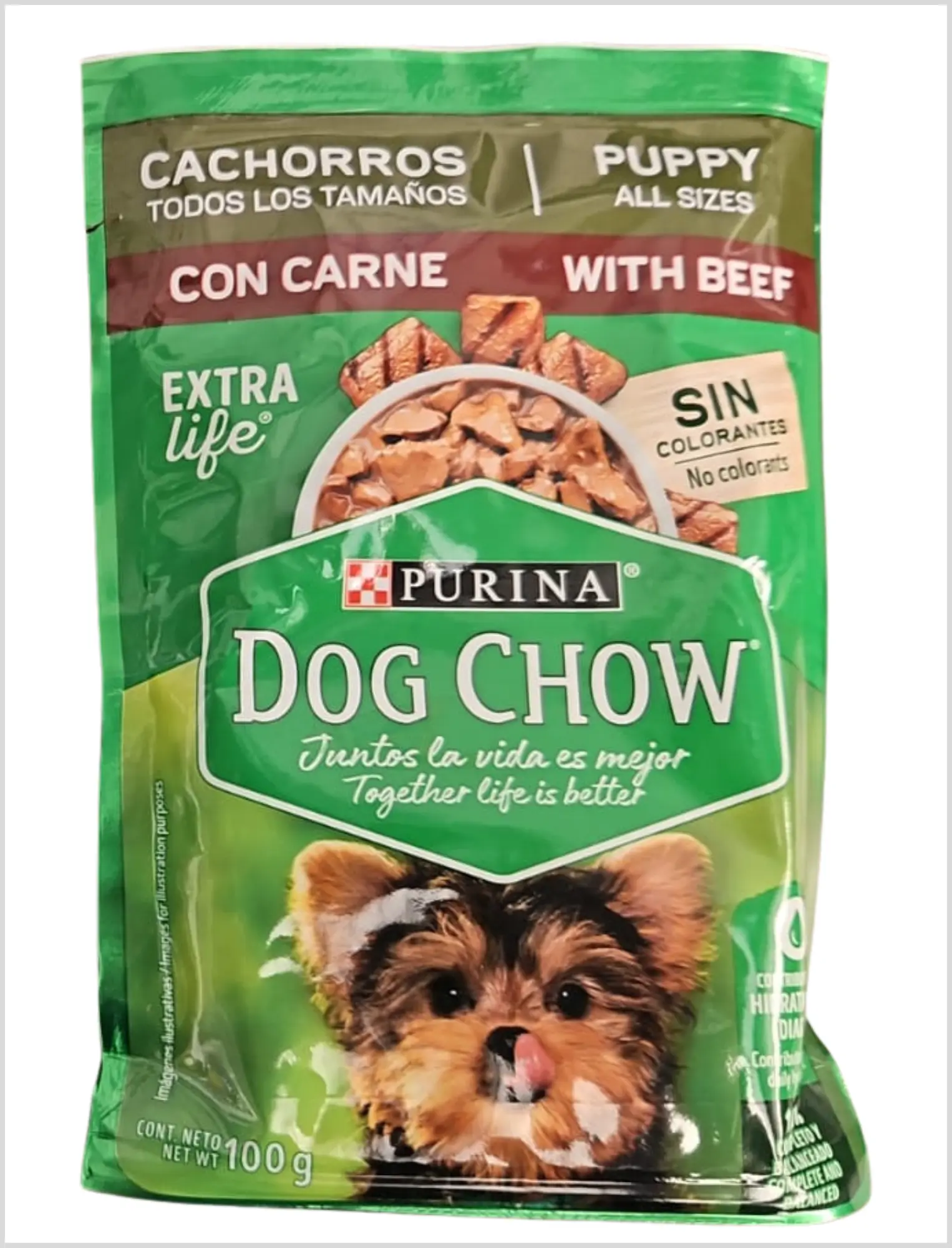 Dog Chow Sachet Cachorro Carne 100 g
