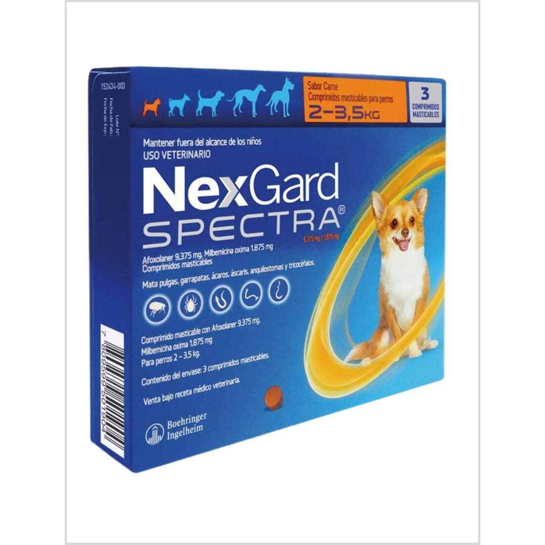Nexgard Spectra 2 a 3,5 Kg 1