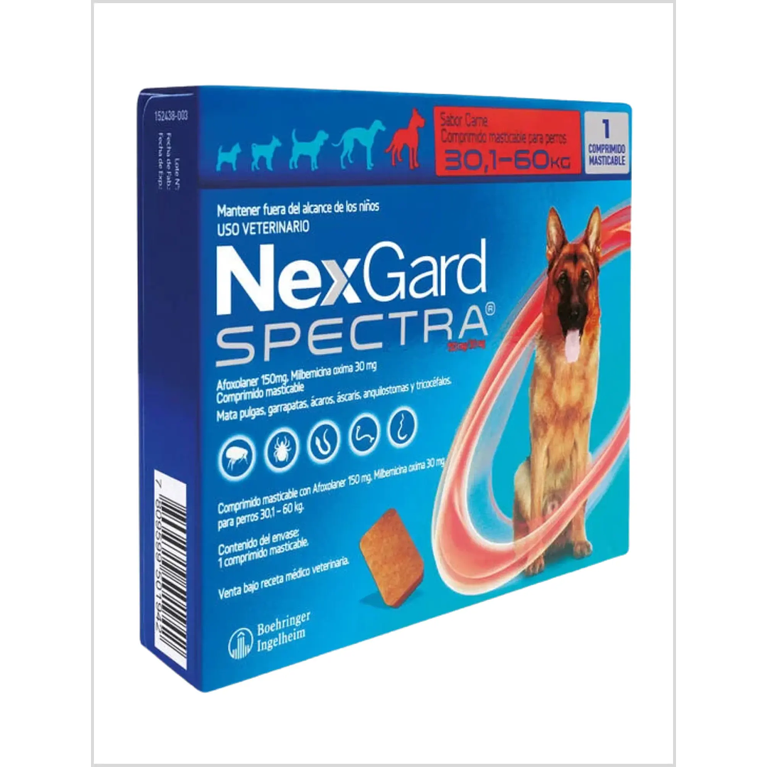 Nexgard Spectra 30 a 60 Kg 1