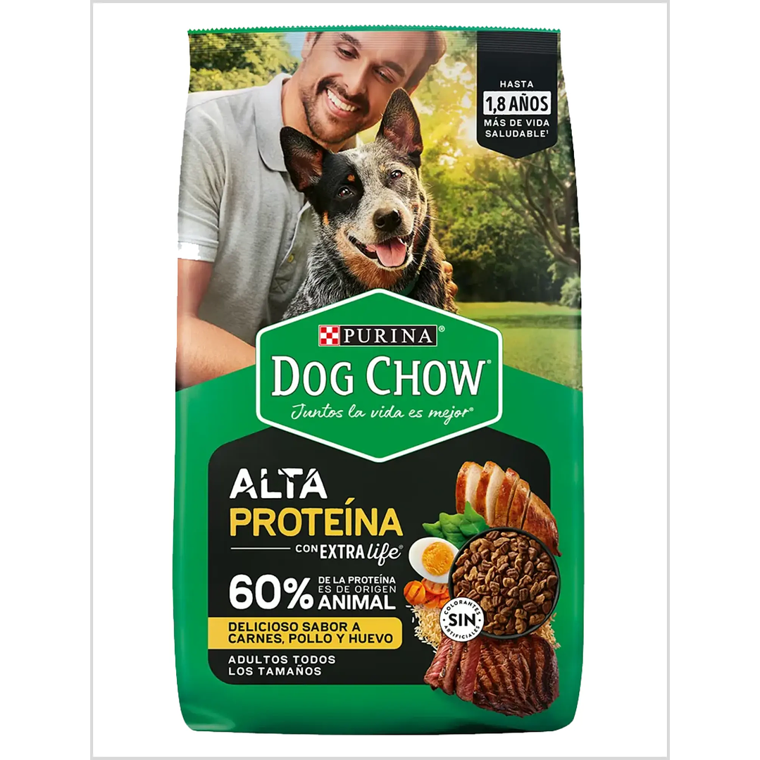 Dog Chow Adulto Alta Proteina - 15 Kg 1