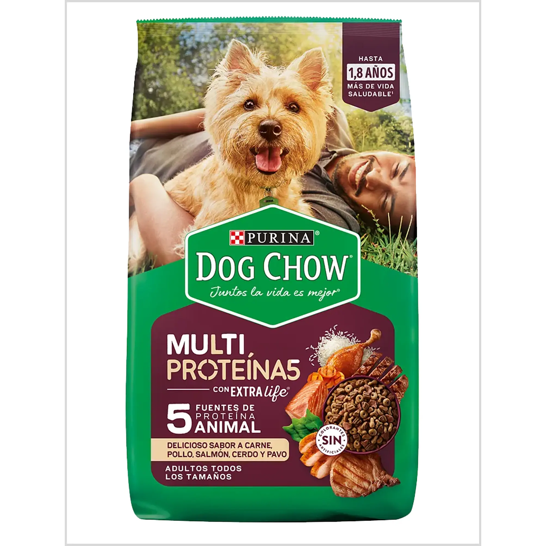 Dog Chow Adulto Multi Proteina 15 Kg 1