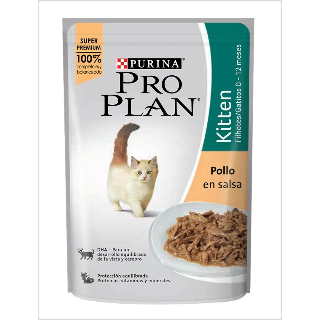 Sachet Proplan Gato Kitten Pollo - 85 g 1