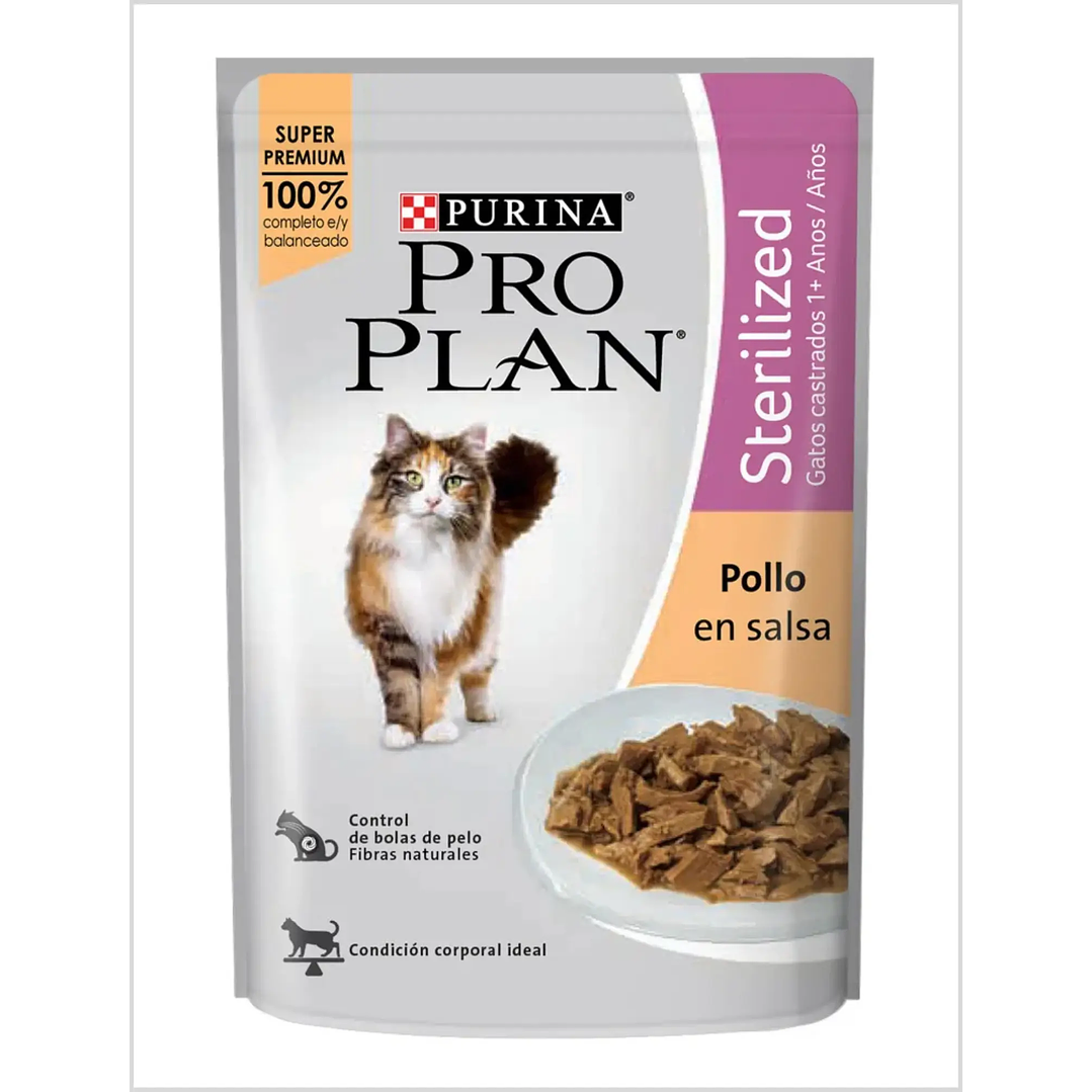 Sachet Proplan Gato Adulto Esterilizado Pollo - 85 g 1