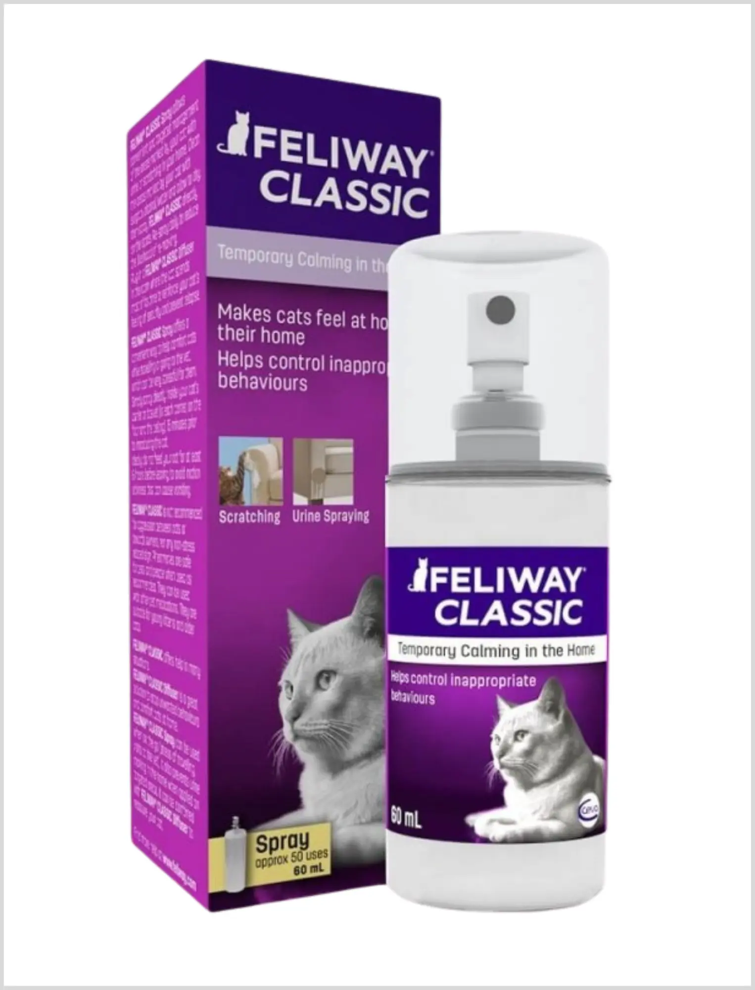 Feliway Spray Calmador temporal 60ML
