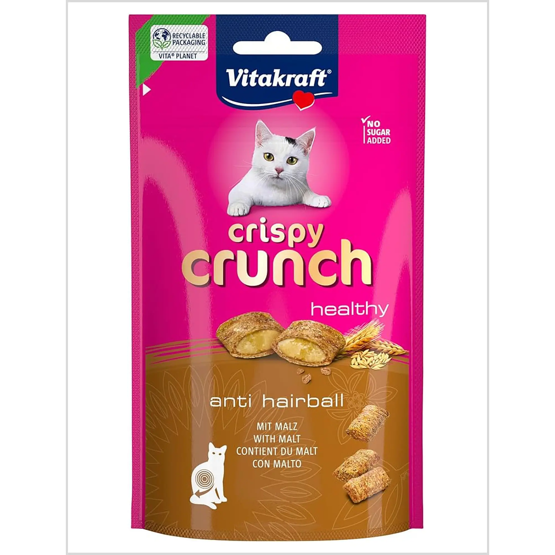 Vitakraft Crispy Crunch Bolas de Pelo 60 g 1