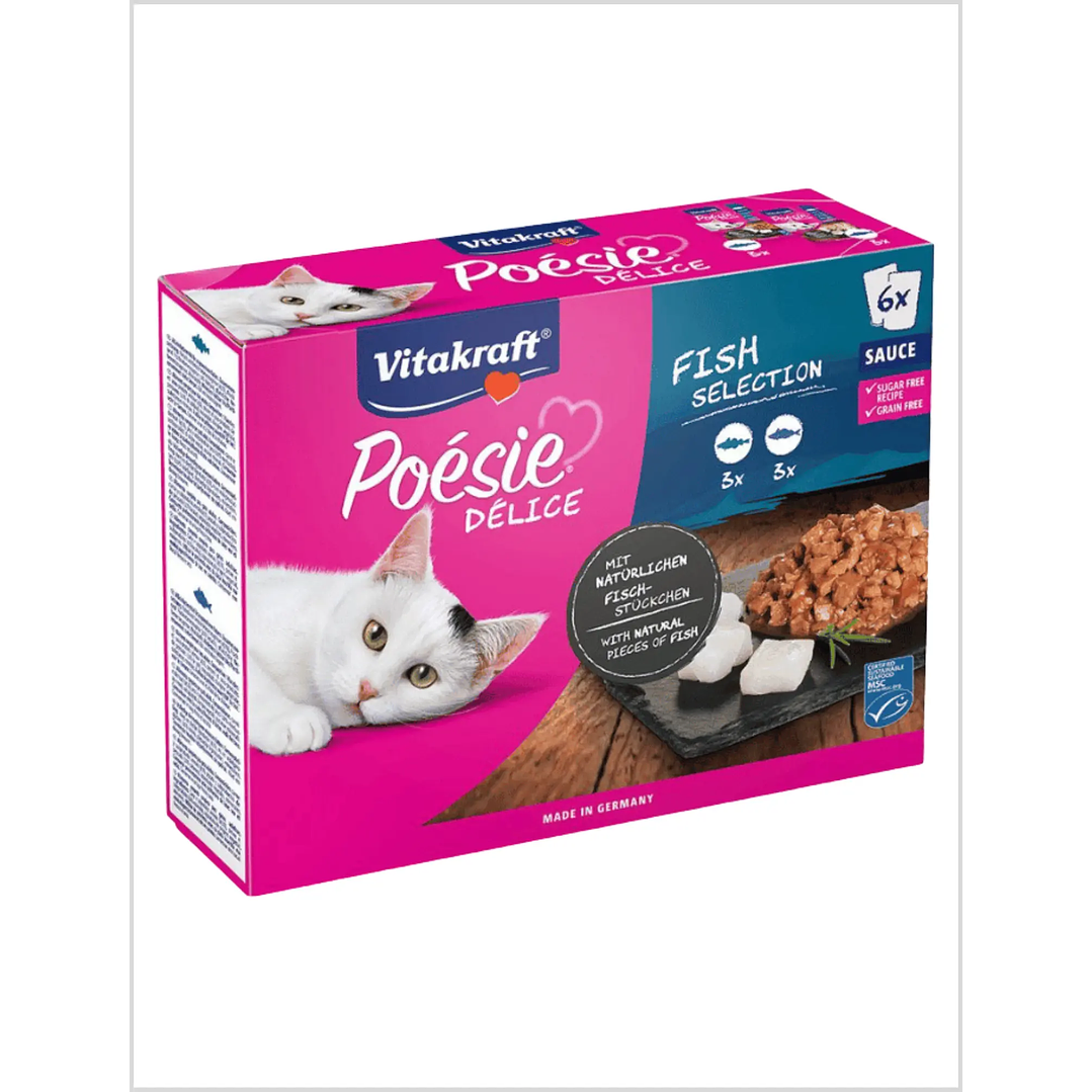 Vitakraft Poesie Delice Multipack Pescado 510 g 1