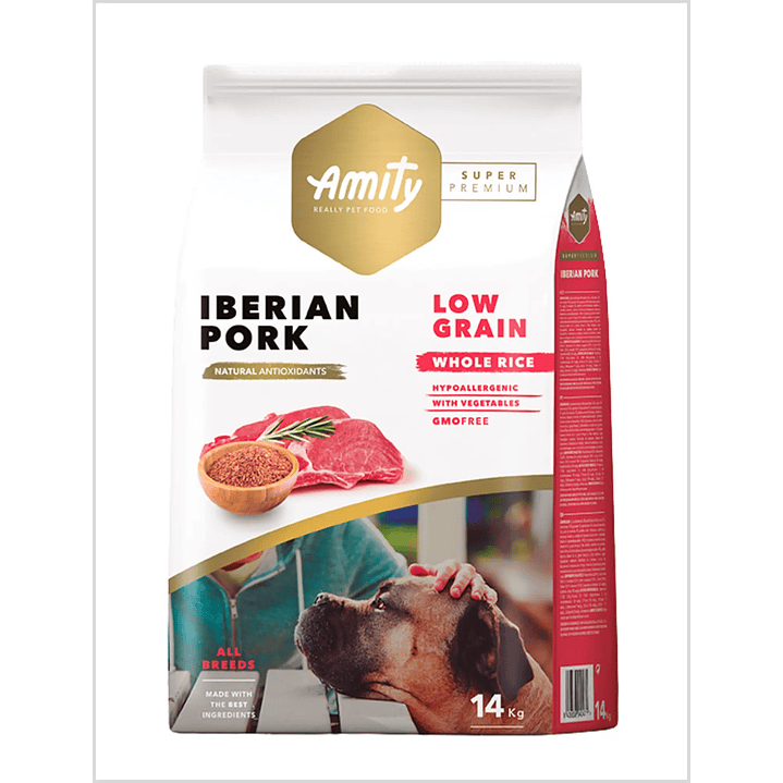Amity Low Grain Iberian Pork Adulto 14 Kg 1