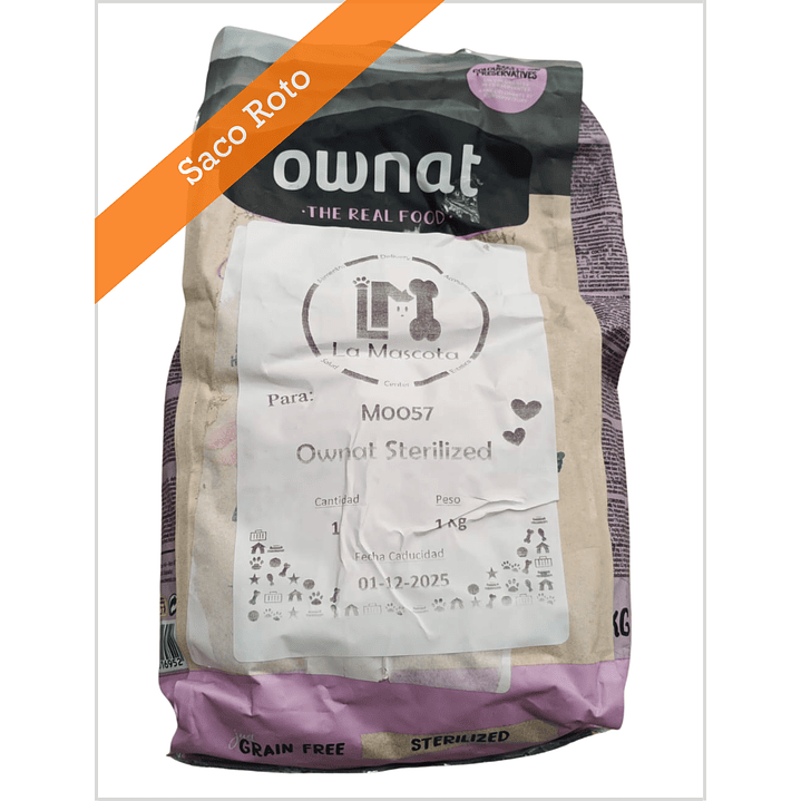 Ownat Sterilized 1 Kg 1