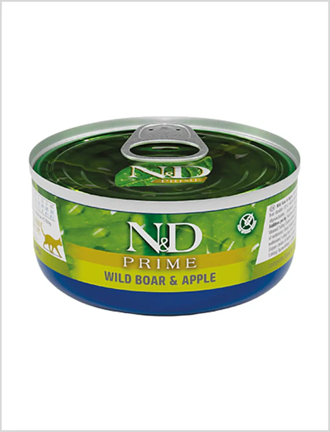 N&D Cat Lata Prime Jabali Manzana - 70 g
