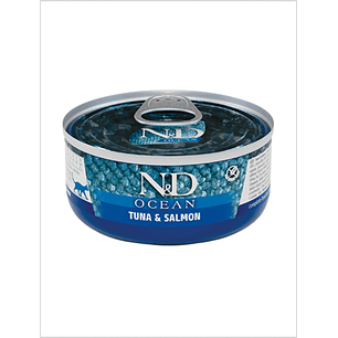 N&D Cat Ocean Tuna Salmon - 70 g