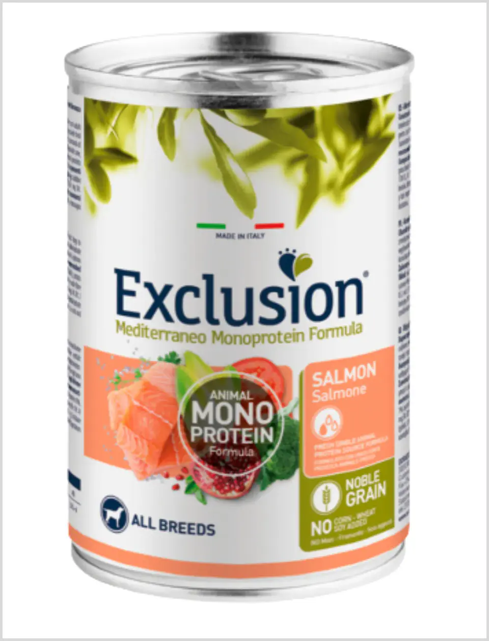 Exclusion Perro Mediterraneo Salmon - 400 g 1