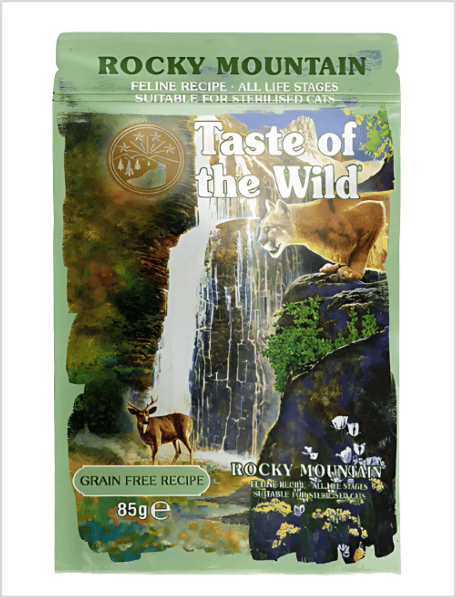 Taste of the Wild Pouch Gato Rocky Mountain - 85 g