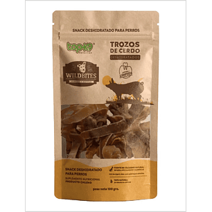 Top-K9 Wild Bites Trozos Oreja Cerdo - 100 g