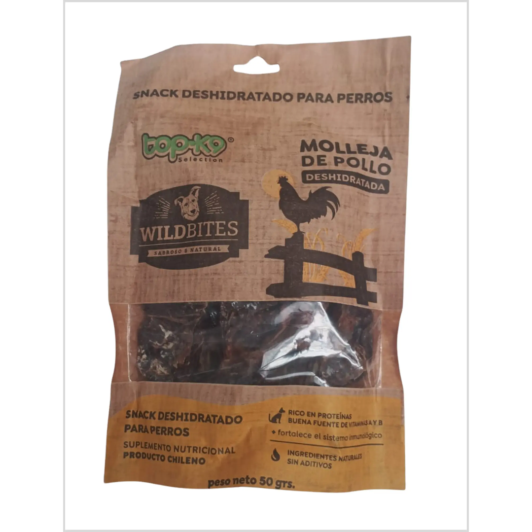 Top-K9 Wild Bites Molleja de Pollo - 50 g 1