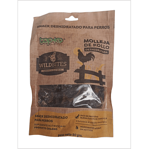 Top-K9 Wild Bites Molleja de Pollo - 50 g