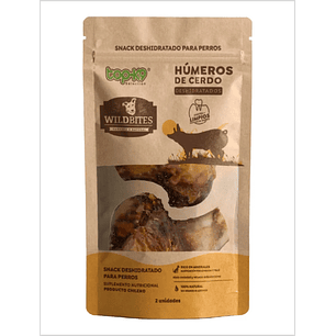 Top-K9 Wild Bites Humeros de Cerdo - 2 Un