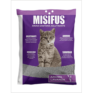 Arena Misifus Aglutinante Lavanda