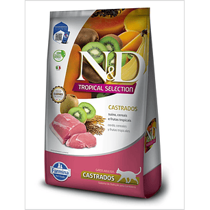 N&D Tropical Feline Adult Castrado Cerdo