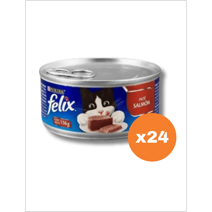 Felix Pate Salmon 156 g - Pack x24 1