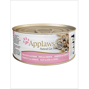 Applaws Gato Filete De Atún Camarón Con Caldito 70 g