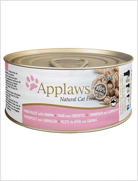 Applaws Gato Filete De Atún Camarón Con Caldito 70 g