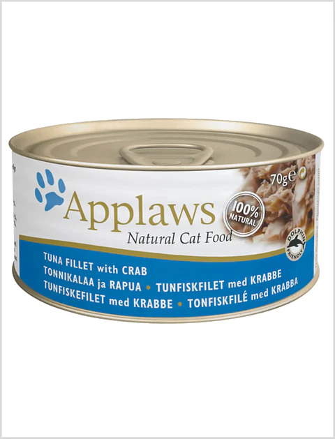 Applaws Gato Filete De Atún Cangrejo Con Caldito 70 g