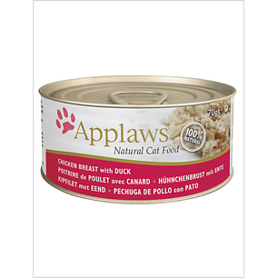Applaws Gato Pechuga De Pollo Pato Con Caldito 70 g