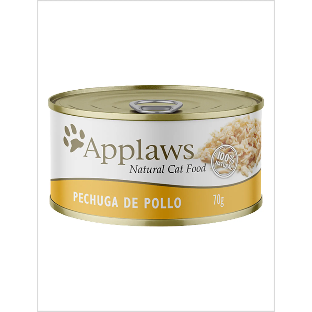 Applaws Gato Pechuga de Pollo Con Caldito 70 g 1