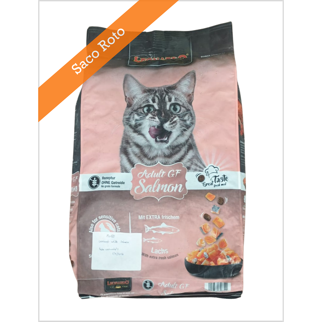 Leonardo Adulto GF Salmon 7,5 Kg - Saco Roto 1