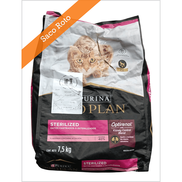 ProPlan Cat Sterilized - Saco Roto 1