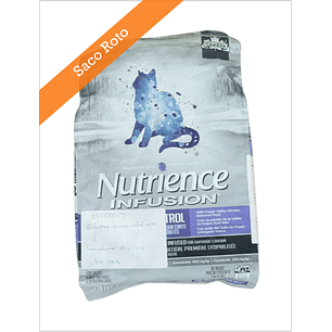 Nutrience Infusion Cat Control Peso - Saco Roto