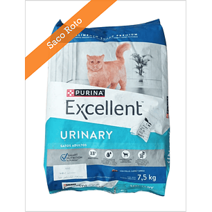 Excellent Cat Urinary 7,5 Kg - Saco Roto