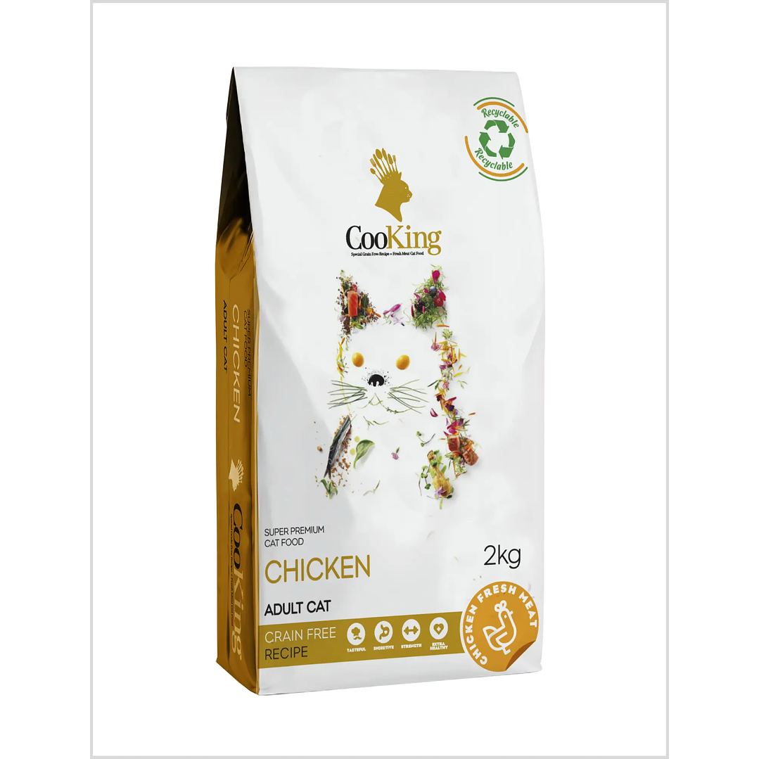 Cooking Cat Chicken 1