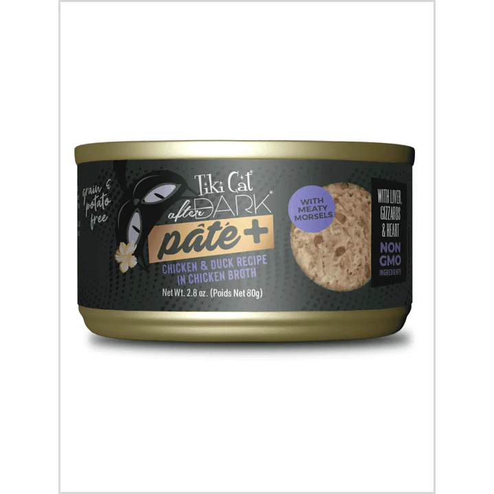Tiki Cat After Dark Pate+ Chicken & Duck 80 g 1