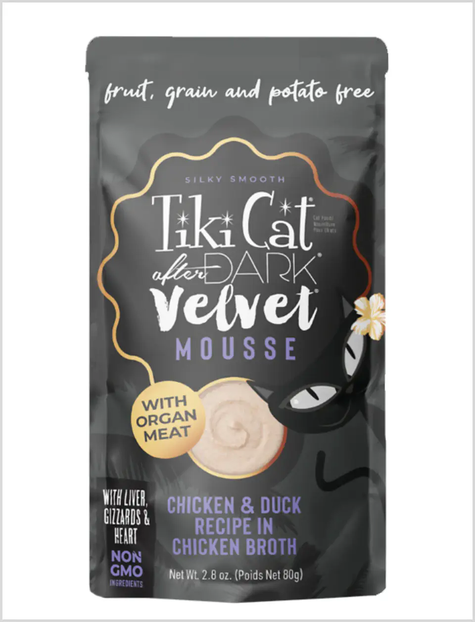Tiki Cat After Dark Velvet Mousse Chicken & Duck 80 g 1