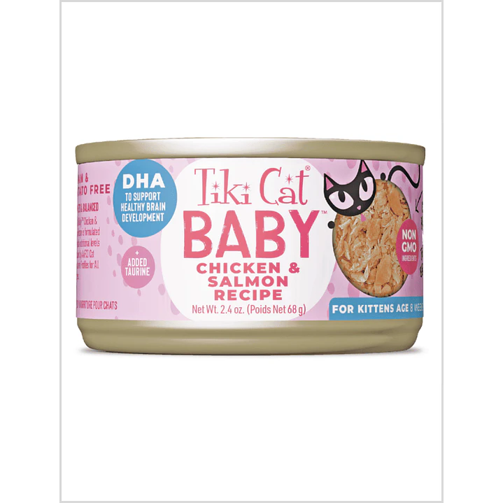 Tiki Cat Baby Chicken & Salmon 70 g 1