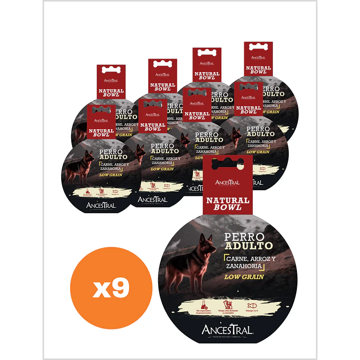 Ancestral Humedo Natural Bowl Perro 300 gr 2