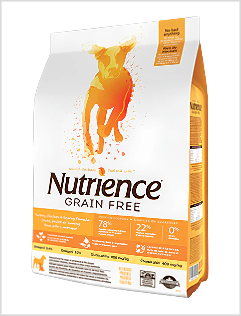 Nutrience Grain Free Dog Pollo Arenque 10 Kg