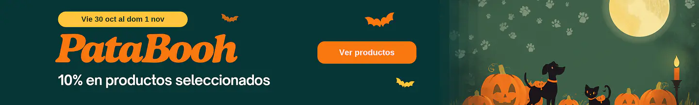 PataBooh: 10% en productos seleccionados, 30 oct al 1 nov