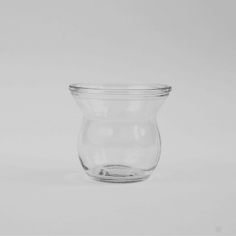 Mate de vidrio templado